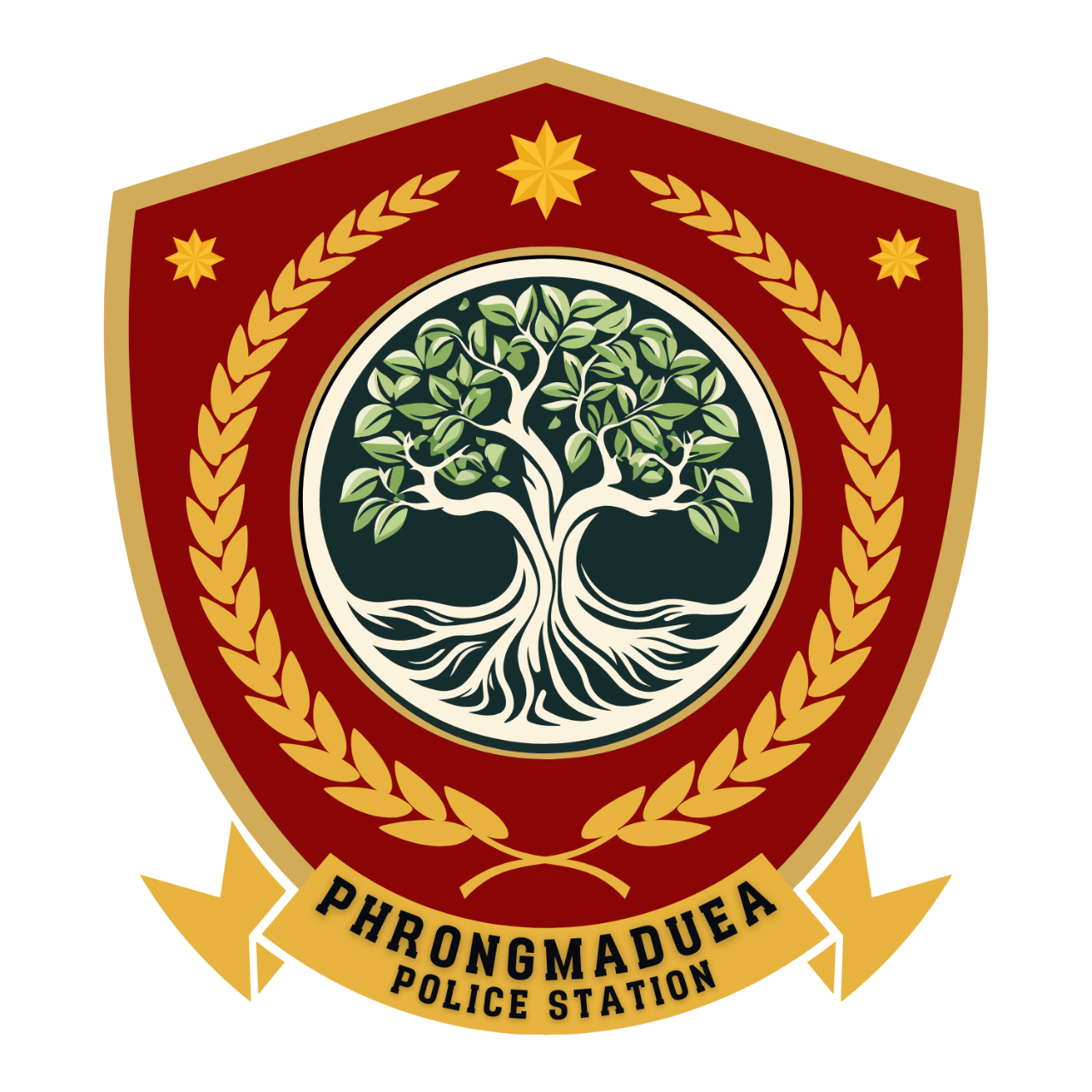สถานีตำรวจภูธรโพรงมะเดื่อ logo