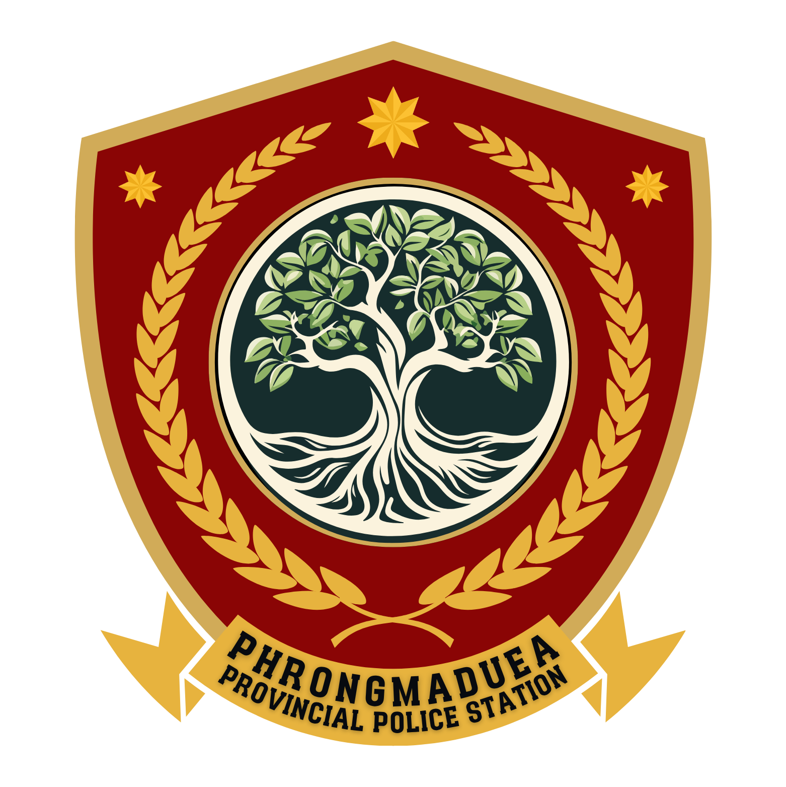สถานีตำรวจภูธรโพรงมะเดื่อ logo